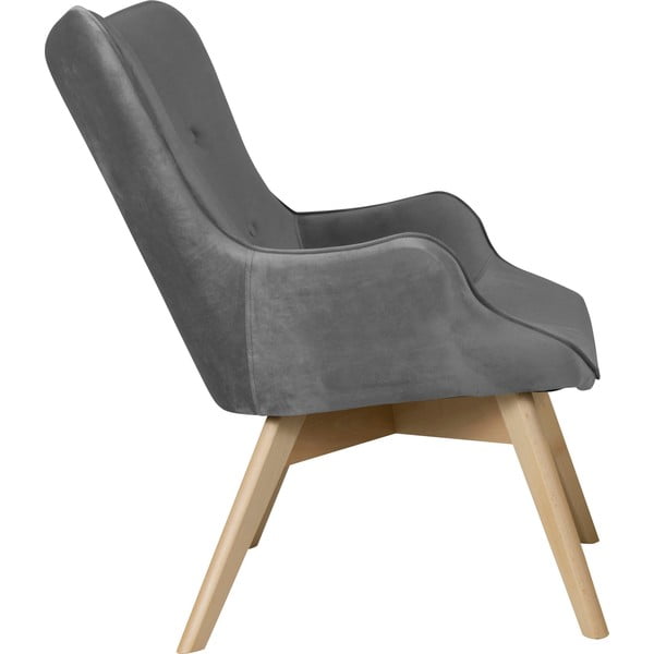 Hall sametist tugitool Niko - Ropez-image-3