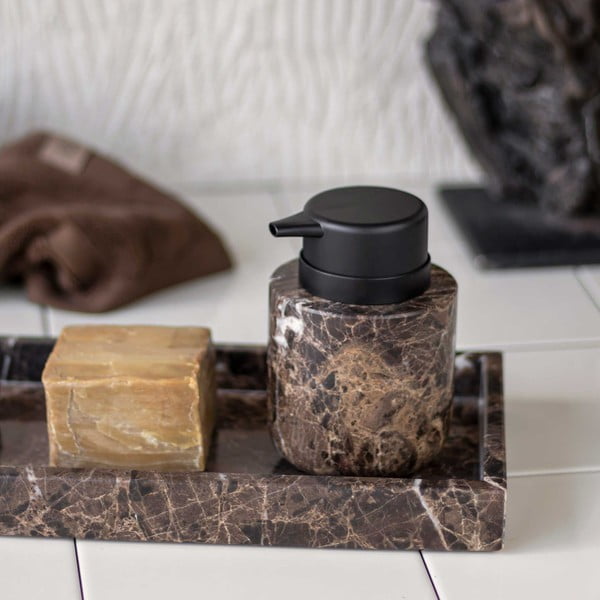 Pruun marmorist seebidosaator 200 ml Marble - Mette Ditmer Denmark-image-1