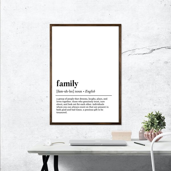 Plakat 50x70 cm Family - Wallity-image-4
