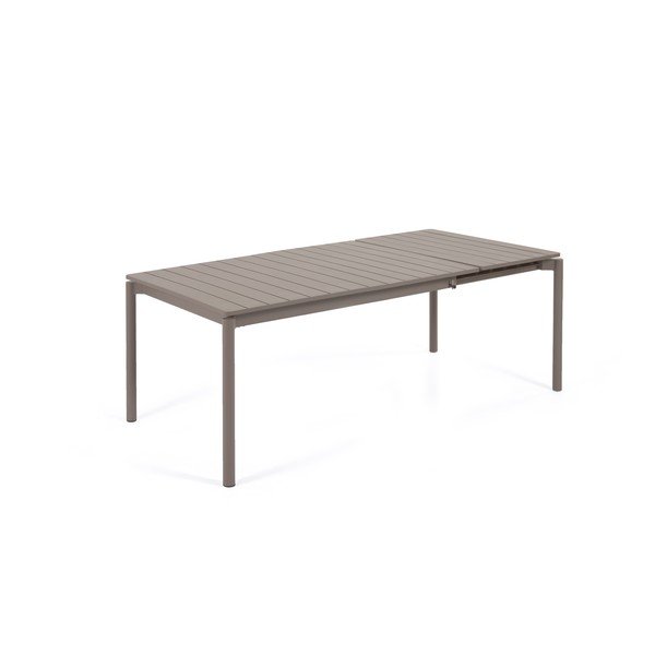 Pruunist alumiiniumist aialaua, 140 x 90 cm Zaltana - Kave Home-image-2