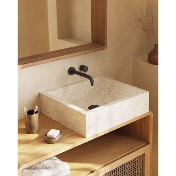 Terrazzo valamu , 45 x 40 cm Sunday - Kave Home-image-1