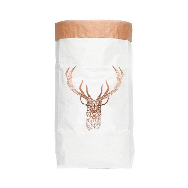 Ümbertöödeldud paberist valmistatud hoiukott Copper Deer - Really Nice Things