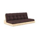 Tumepruun diivanvoodi 196 cm Base - Karup Design