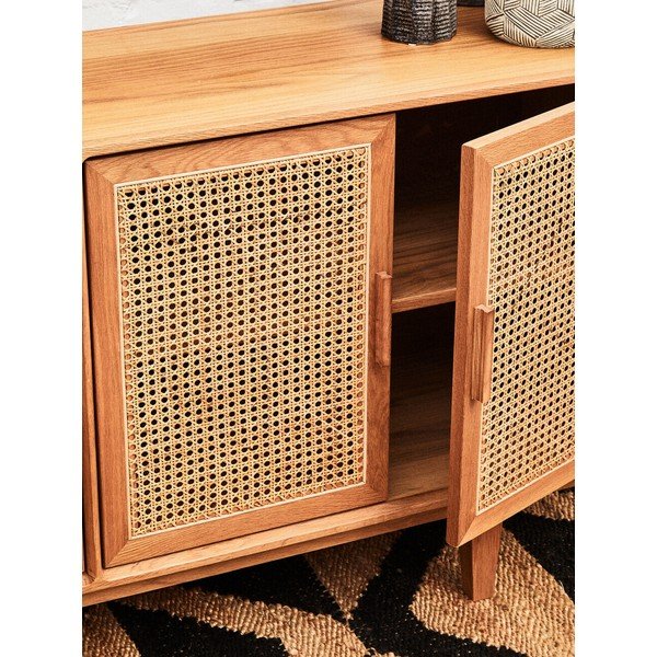 Naturaalsest tammepuidust kummut Lyon - Premier Housewares-image-2