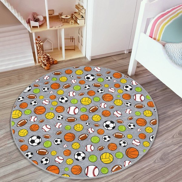Laste vaip ø 80 cm Comfort - Mila Home-image-3