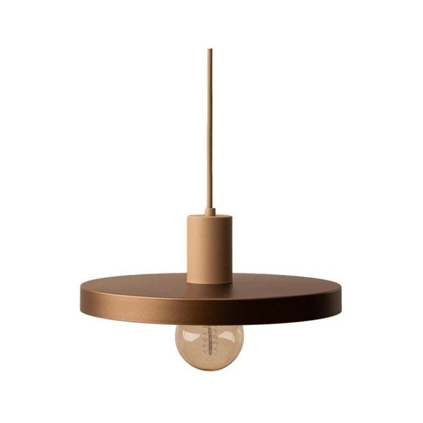 Helepruun metallist ripplamp ø 30 cm Ori - Micadoni