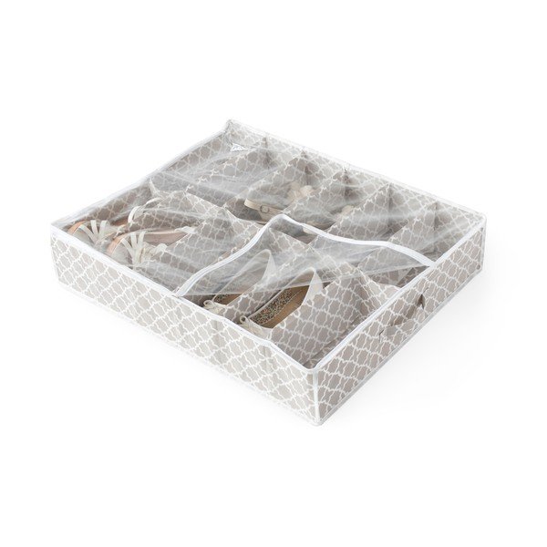 Beež jalatsite hoiukast voodi all , pikkus 76 cm Madison - Compactor-image-2