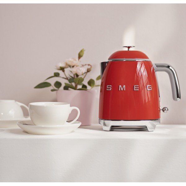 Punane roostevabast terasest veekeetja 800 ml Retro Style - SMEG-image-1