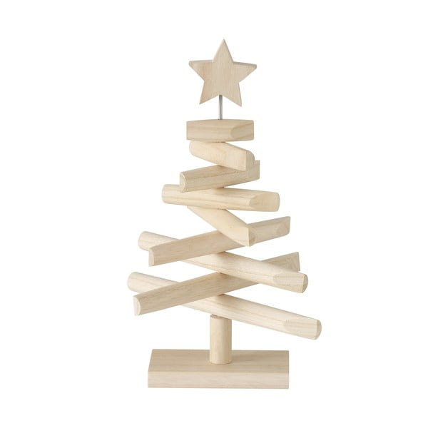 Dekoratiivne puidust jõulupuu Jobo, kõrgus 37 cm - Boltze