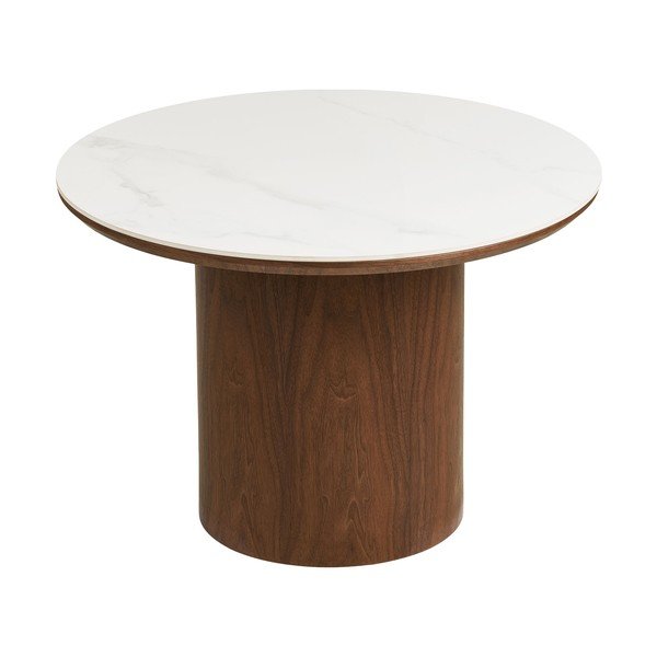 Ümmargune diivanilaud keraamilise pealispinnaga ø 60 cm Noli - House Nordic-image-2