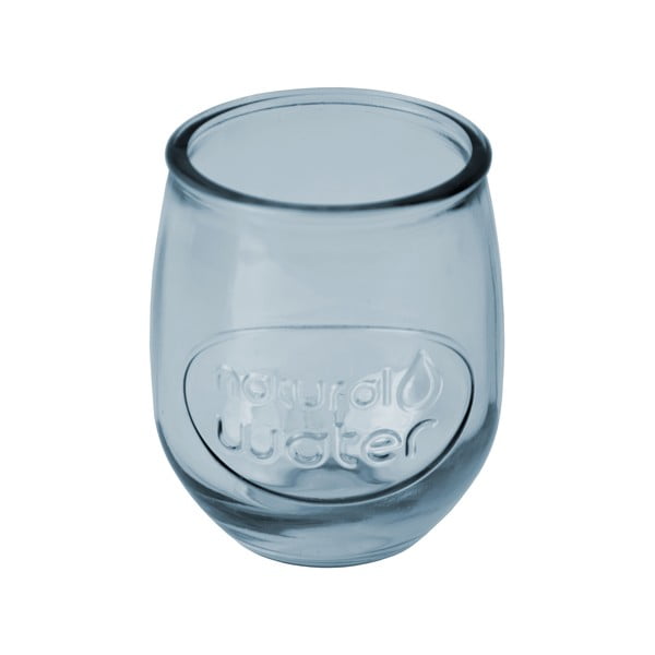 Helesinine ümbertöödeldud klaaspurk Vesi, 0,4 l - Ego Dekor