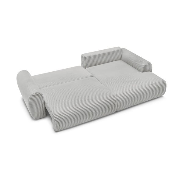 Helehall velvetist nurgadiivanvoodi (parem nurk) Lucien - Bobochic Paris-image-4