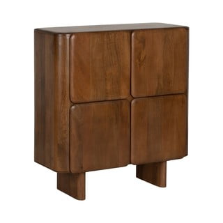 Pruun mangopuidust kapp 104x110x45 cm Nosy - Ixia