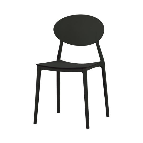 Černá jídelní židle Evergreen House Simple