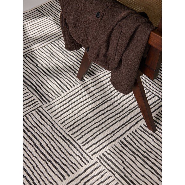 Must/kreemikas sise- ja õuevaip 160x230 cm Haringey Nightingale - Ted Baker-image-3