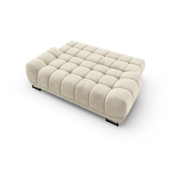 Beež kolmekohaline diivanvoodi koos sametpolstriga Cirrus - Windsor & Co Sofas-image-4