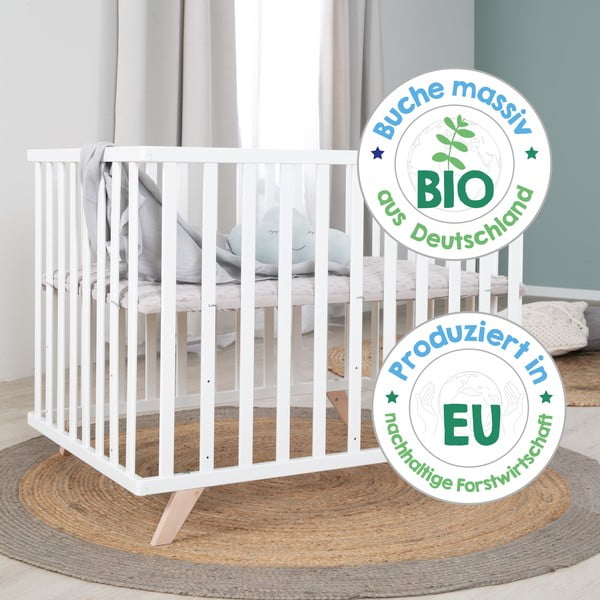 Pöögipuidust reguleeritava kõrgusega mänguaedik 75x100 cm Lil Planet - Roba-image-4