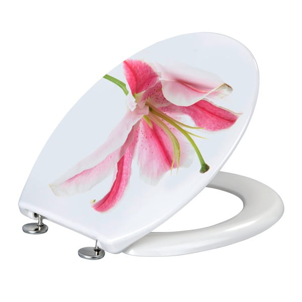 WC iste, 45 x 37,5 cm Orchid - Wenko-image-1