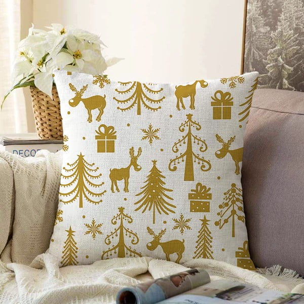 Jõulud šenillist padjapüürileht, 55 x 55 cm - Minimalist Cushion Covers