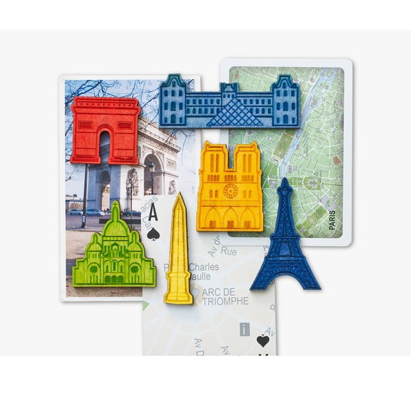Sada 6 magnetů Design Ideas Landmark Paris