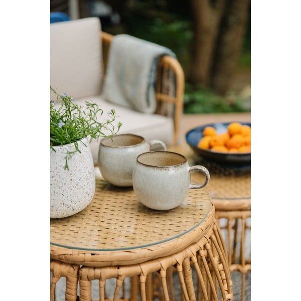 Ümmargune kunstrotangist aialaud ø 55,5 cm Vistdal - Bonami Essentials-image-1