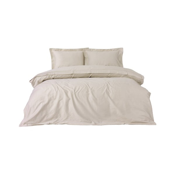Beež pikendatud puuvill-satiinist voodipesu 240x220 cm Elegant - Mijolnir