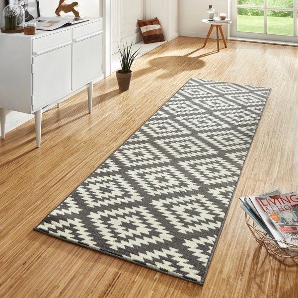 Hall ja valge jooksja , 80 x 350 cm Basic Nordic - Hanse Home-image-1