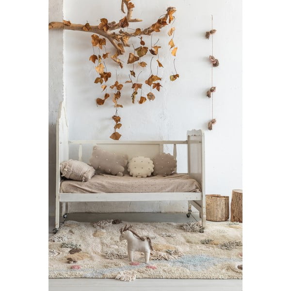 Beež puuvillane laste mänguvaip 120x160 cm Path of Nature - Lorena Canals-image-1