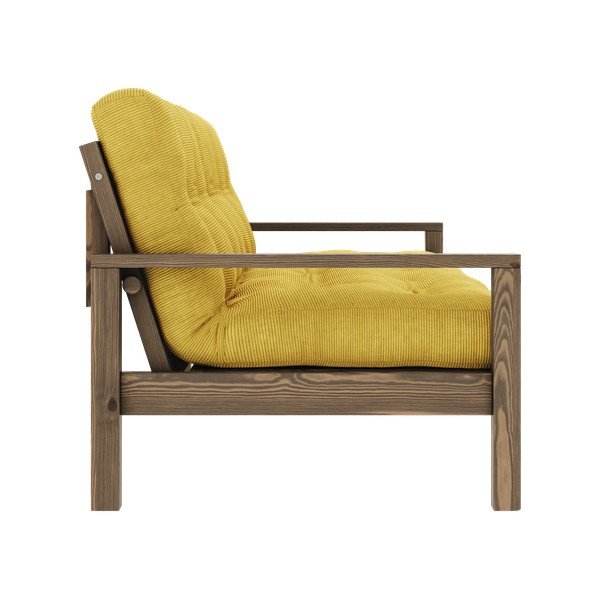 Kollane diivanvoodi 205 cm Knob - Karup Design-image-4