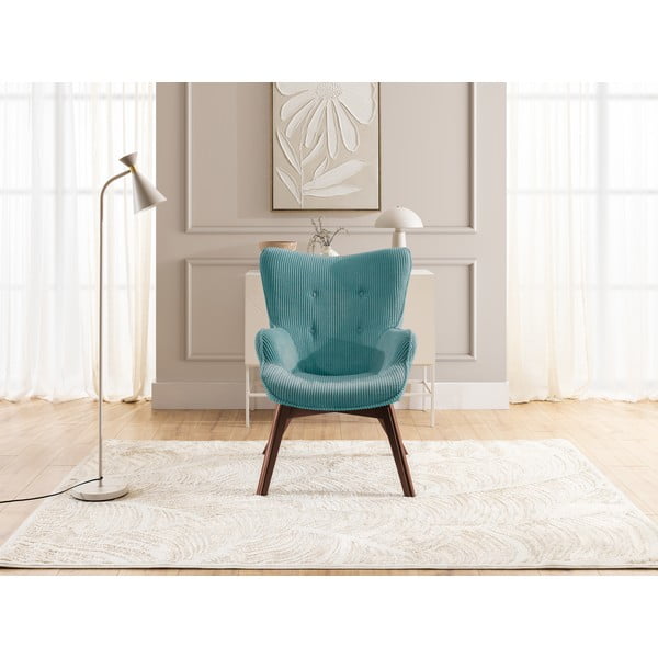 Türkiissinine velvetist tugitool Niko - Ropez-image-1