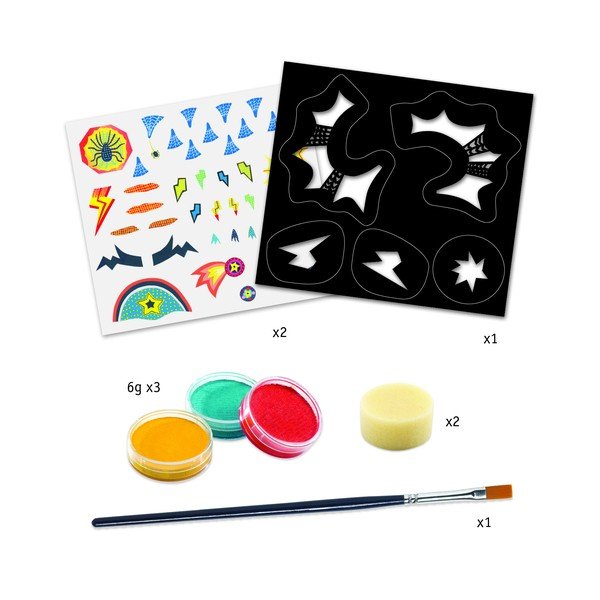 Set pro malování na obličej Djeco Superhrdinové-image-1