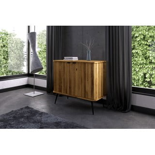 Naturaalset värvi tammepuidust kapis 97x87 cm Kula - The Beds