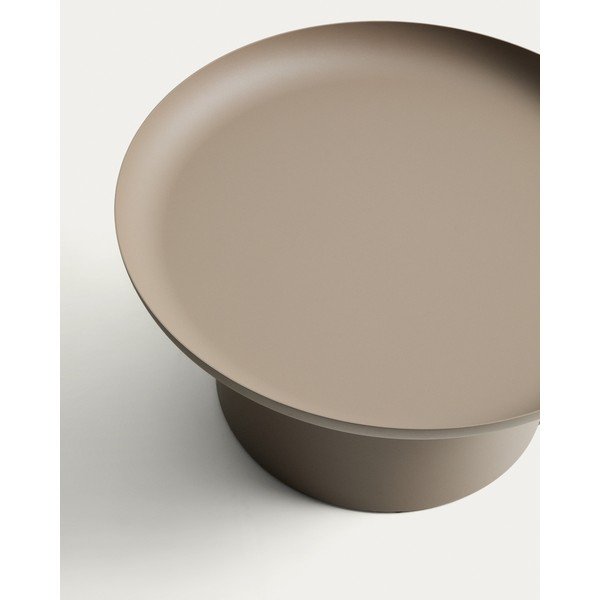 Metallist ümmargune aiakohvilaud ø 70 cm Arcola - Kave Home-image-3