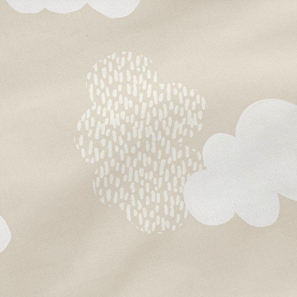 Beebipadi 50x75 cm Clouds - Happy Friday-image-1