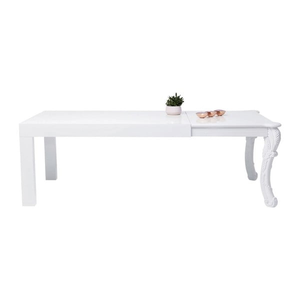 Bílý jídelní stůl Kare Design Janus, 220 x 90 cm