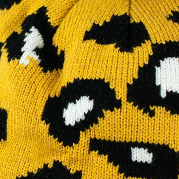 Čepice Leopard Yellow-image-1