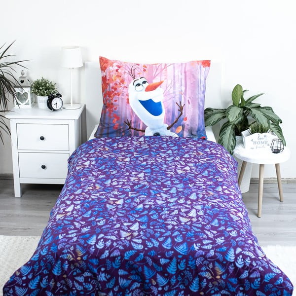 Puuvillane laste voodipesu 140x200 cm Frozen "Sister Purple" - Jerry Fabrics-image-2