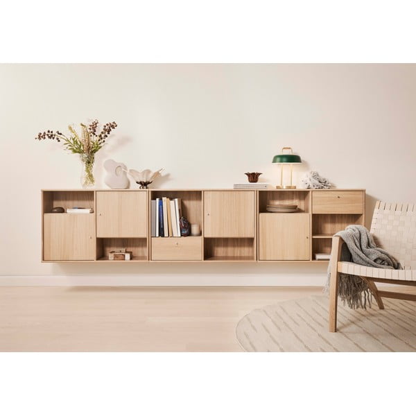 Madal kapp tammepuust 267x61 cm Mistral - Hammel Furniture-image-1