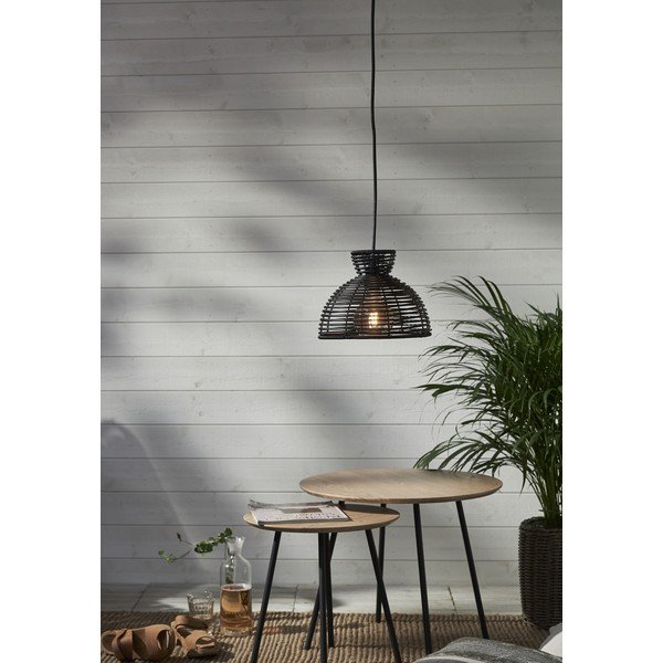 Must välisvarju laevalgustile , ø 26 cm Runde - Star Trading-image-3