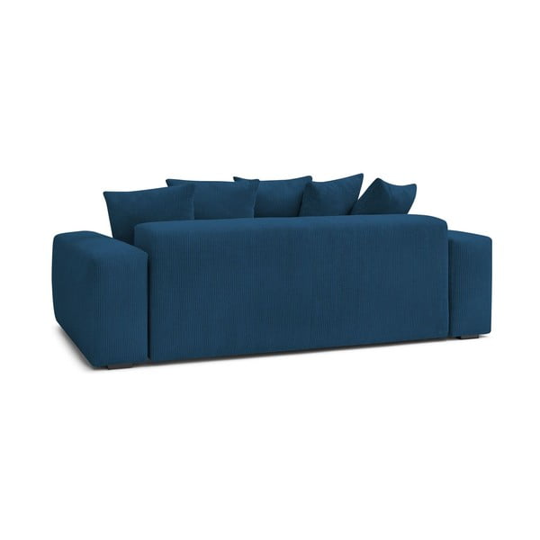 Tumesinine velvetist diivan 280 cm Voltaire - Bobochic Paris-image-4