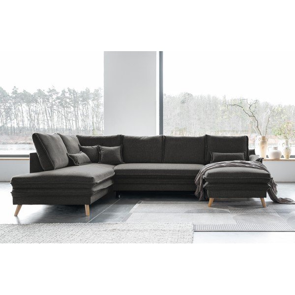 Tumehall U-kujuline diivanvoodi (vasak nurk) Charming Charlie – Miuform-image-4