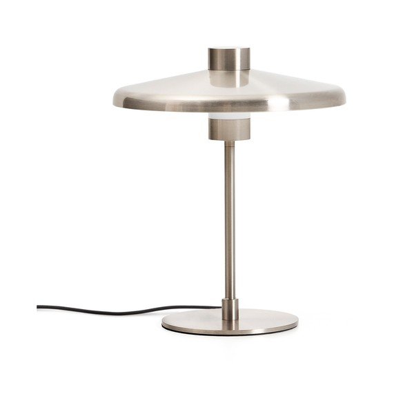 Hõbedane laualamp metallist varjuga (kõrgus 32,5 cm) Nuvira - Kave Home