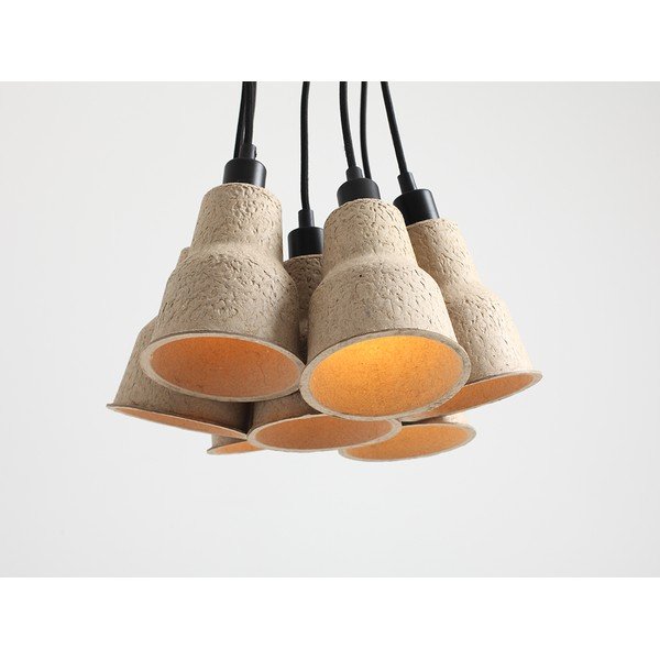 Beež rippvalgusti ø 32 cm Celulo - CustomForm-image-1