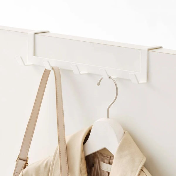 Valge metallist uksele riputatav nagi 30 cm Tower - YAMAZAKI-image-3