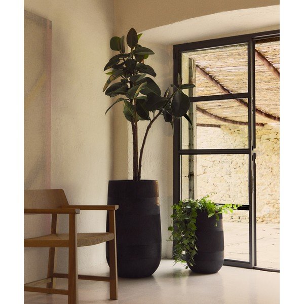 Lillepotikatted komplektis tsemendist, ø 45 cm Tival - Kave Home-image-1