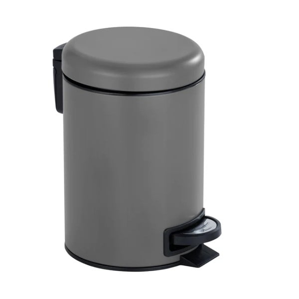 Hall pedaaliga terasest prügikast 3 l Leman - Wenko