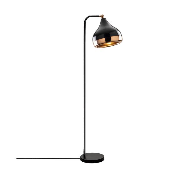 Põrandavalgusti musta-vask värvi Yildo - Opviq lights-image-2