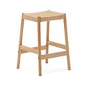 Tammepuust baaritoolid 2 tk (istme kõrgus 66 cm) Yalia - Kave Home