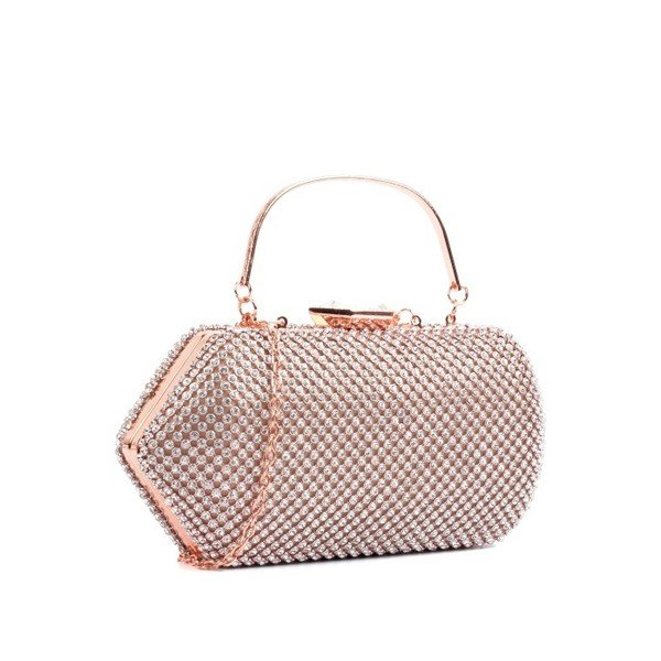 Psaníčko s kamínky zlaté barvy Isabella Rhea-image-3