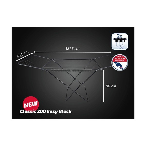 Must pesunöör 20 m Classic 200 Easy - LEIFHEIT-image-2